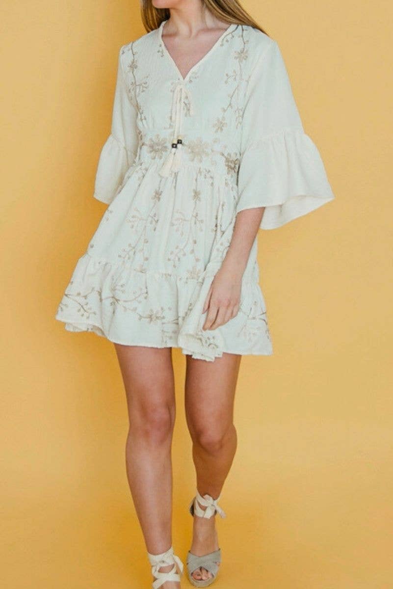 Lula Natura - Wholesale Dress - Women's - BIANCA WHITE DRESS4