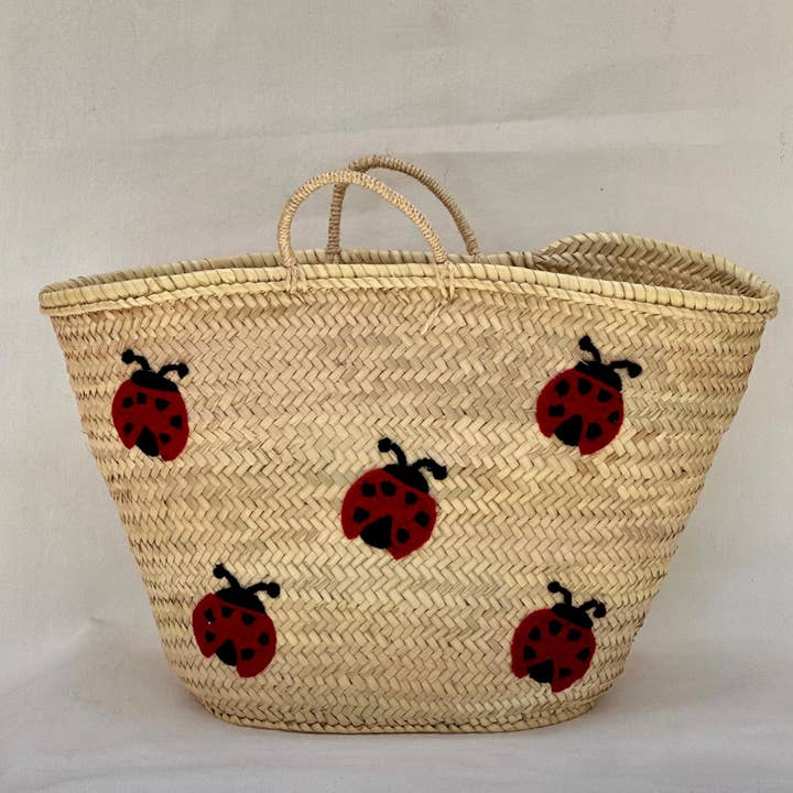 arte de joaninha em saco de palha por atacado de Terracotta Design LTD