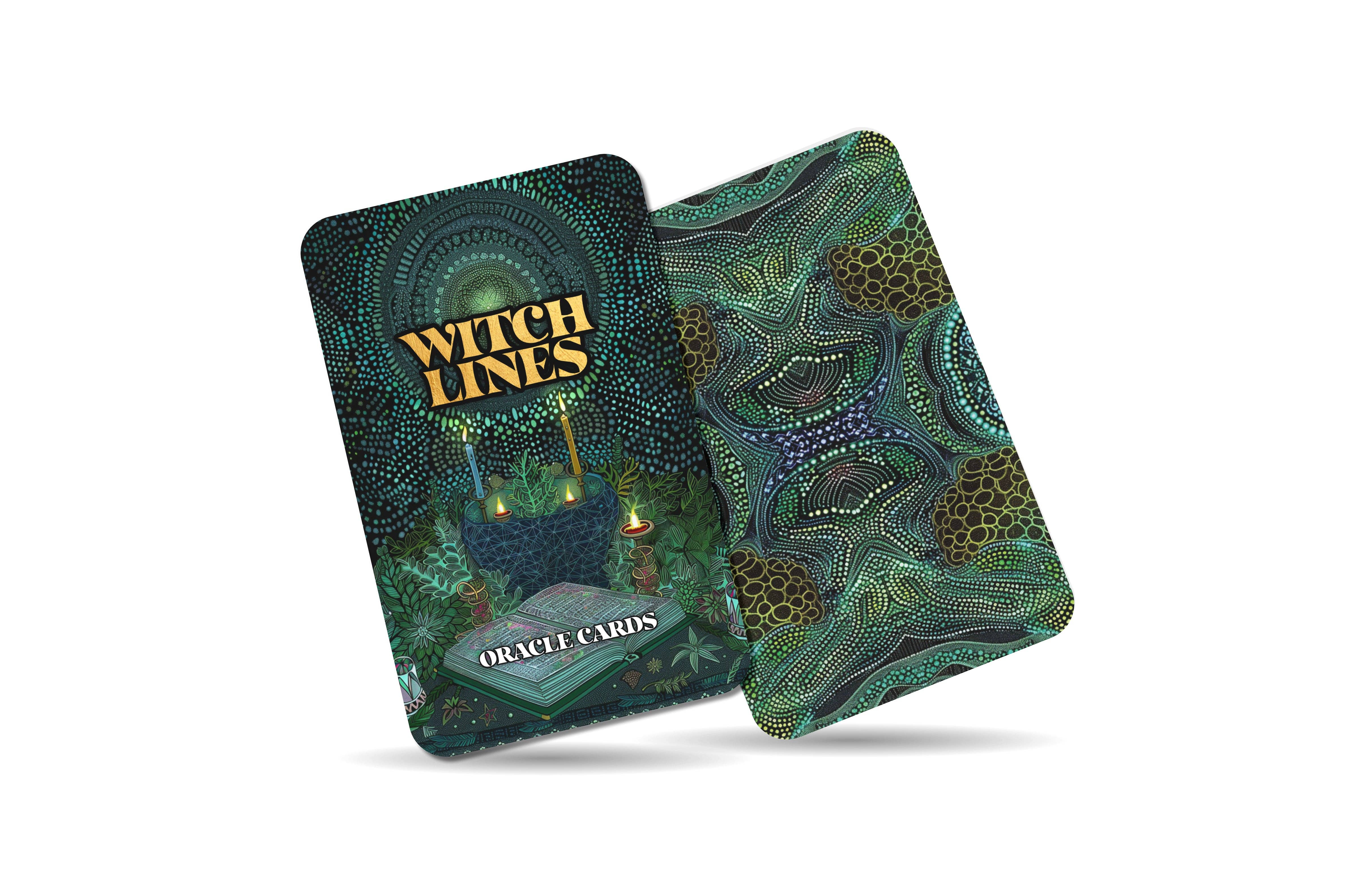 Ibiza Tarot USA - Wholesale Tarot Cards - Witch Lines Ancestral Magick Oracle Deck – 22 Cards9