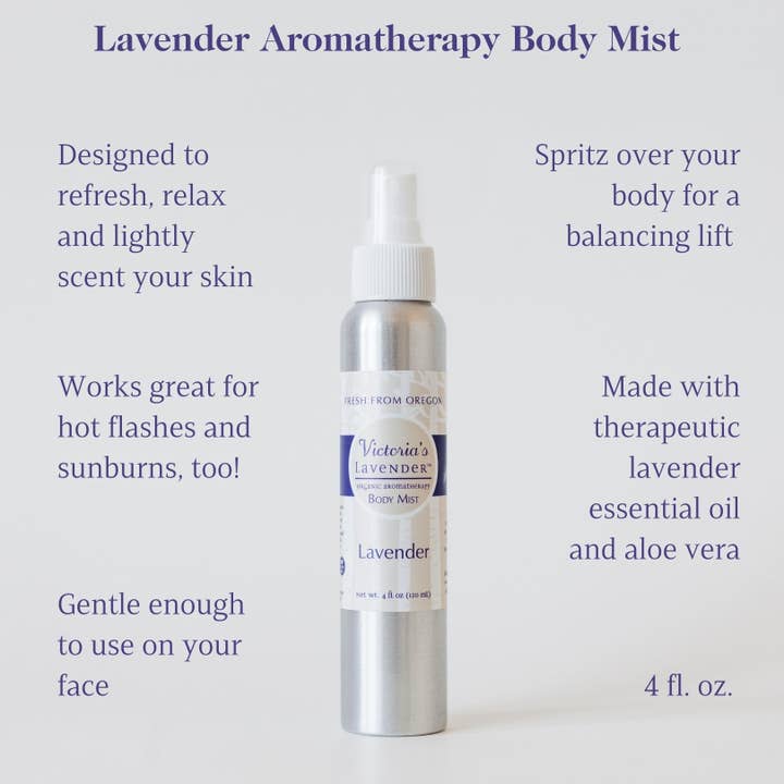 Victoria's Lavender, LLC - Wholesale Face & Body Mist/Water - Aromatherapy Body Mist1