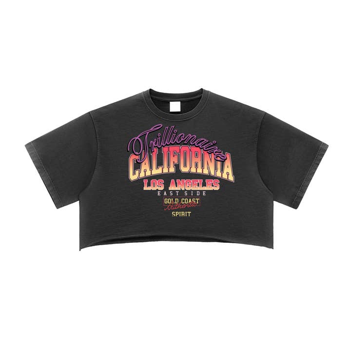 Trillionaire Cali Crop Top for wholesale by Trillionaire movez Co .