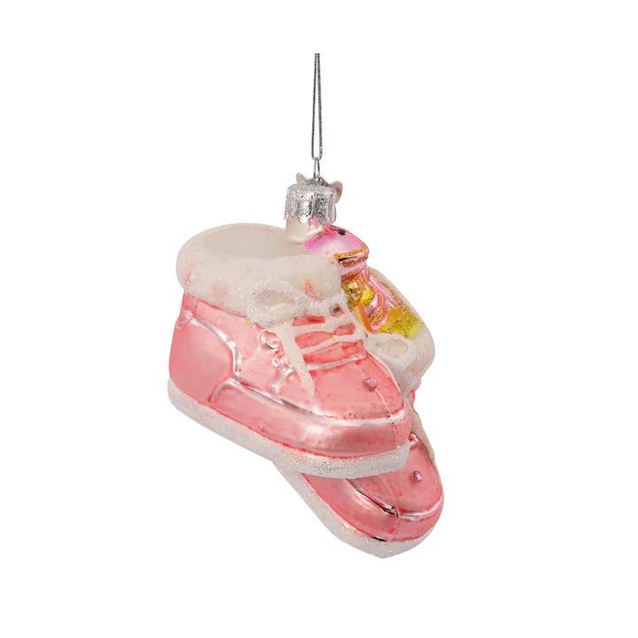 Kurt S. Adler, Inc. - Wholesale Ornament Set - NOBLE GEMS GLASS BABY GIRL ORNAMENT SET 4P3