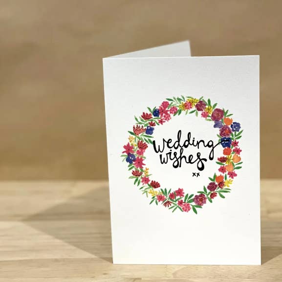 „Hochzeitswünsche“ -KARTE für den Großhandel von Calla Collective