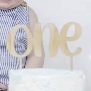 Timber Tinkers - Wholesale Cake/Cupcake Topper - One Cake Topper0