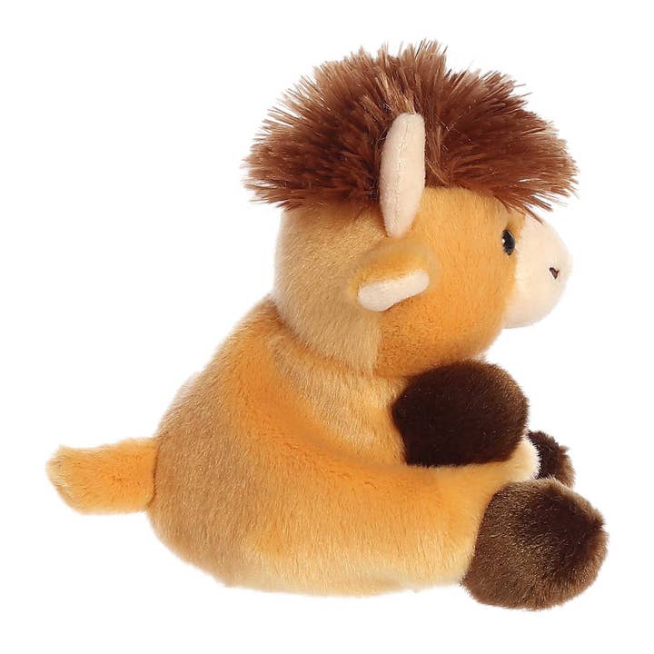 Kelley and Company - Wholesale Stuffed/Plush Toy - Kids & Baby - 5" Plush Pal Highland Cow Palm Pals Stuffed Animal2