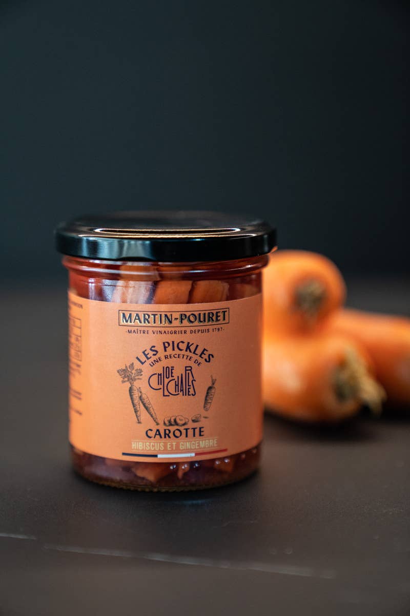 Martin-Pouret - Wholesale Pickled Vegetables - Carrot pickles hibiscus ginger 90g1