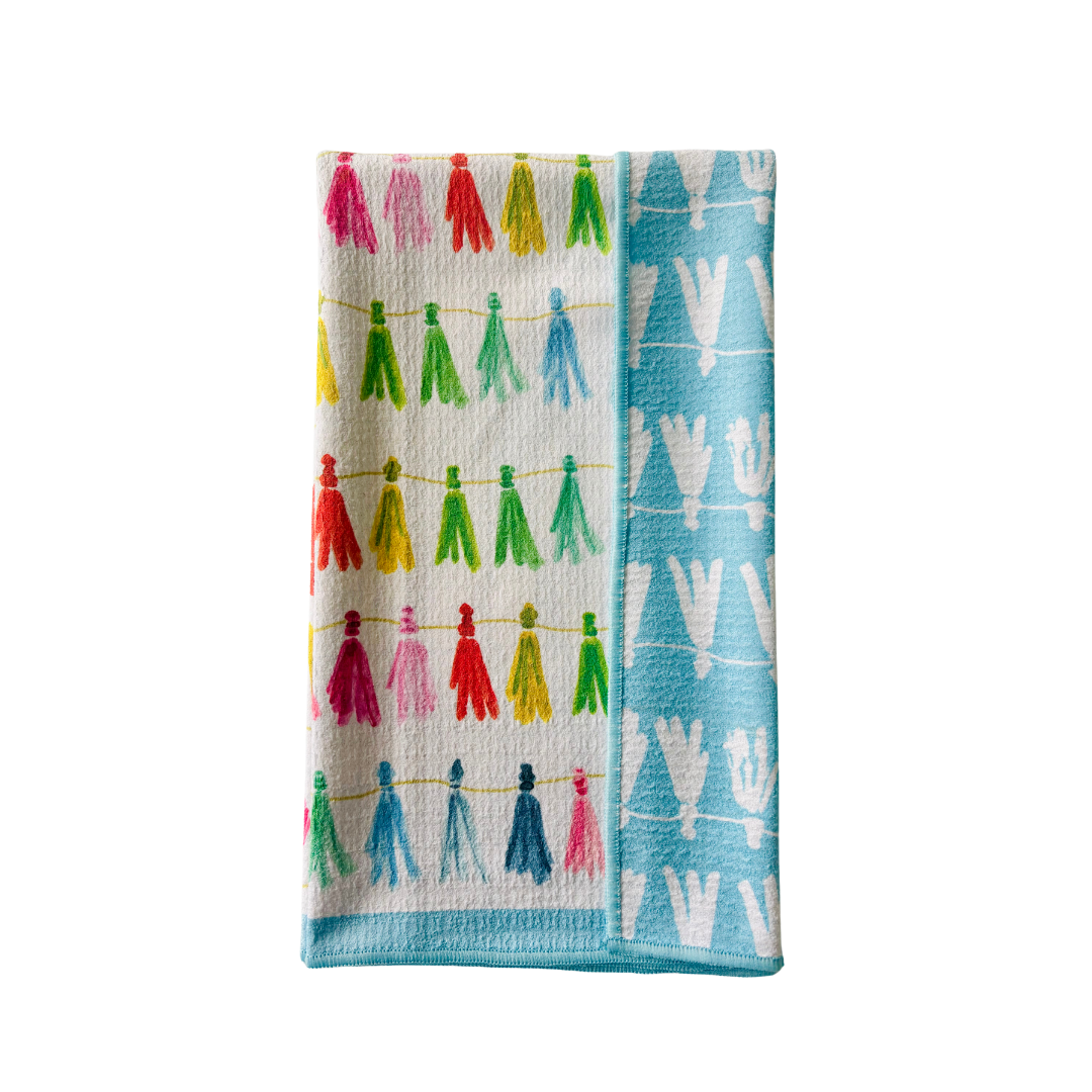 KEVA - Wholesale Tea Towel - Double Sided Tasslin' Tea Towel4