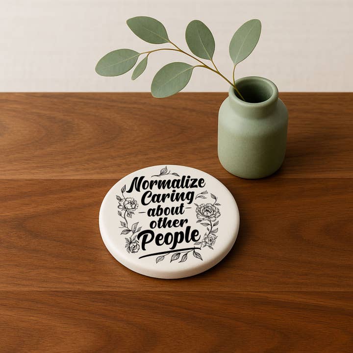 Gia Roma - Wholesale Decorative Tabletop Object - Blue Country Coaster Elegant Grandmillennial Blue Home Decor153