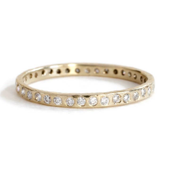 Wholesale Pure Love Eternity Band -R131YG, R131PG, R131WG for wholesale by Linn.