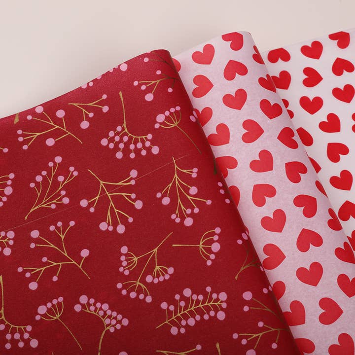 BllalaLab - Wholesale Tissue Paper - Classic Floral Vines Pattern Gift Wrapping Tissue Paper2