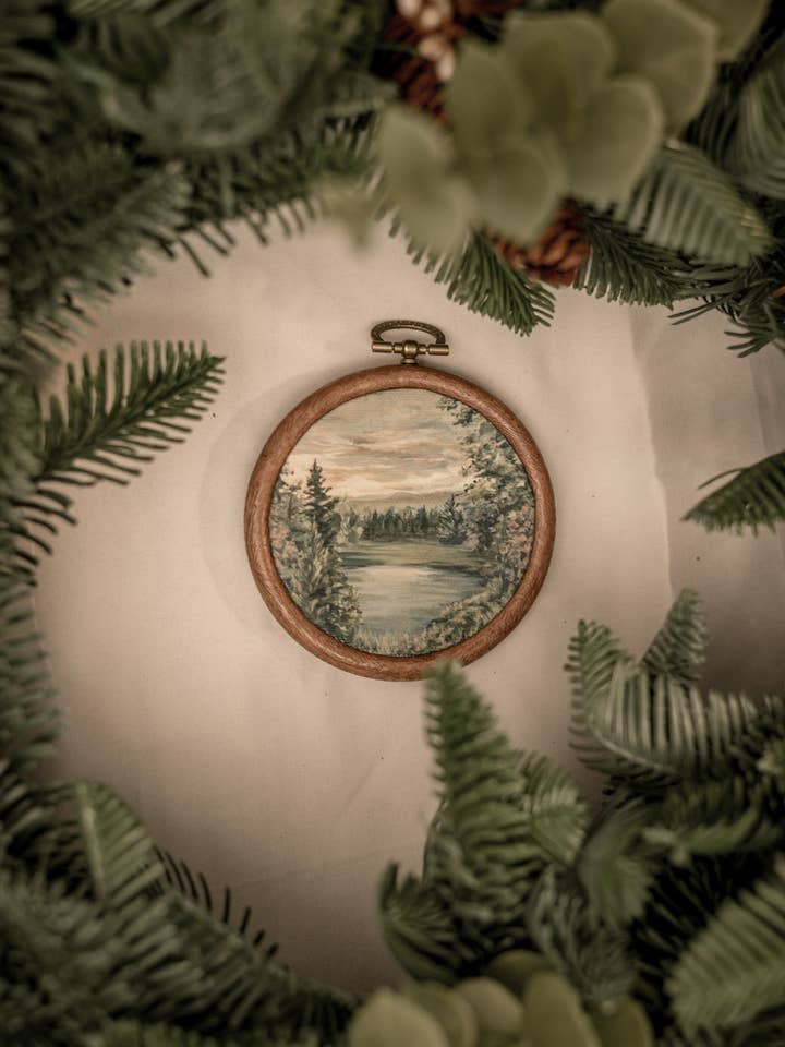 "New" Circle Ornament for wholesale by Lewa Studio