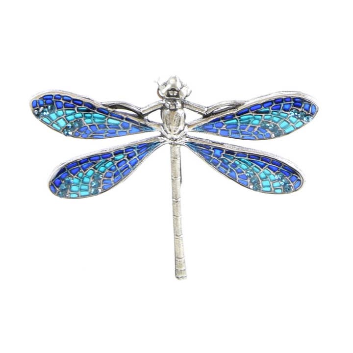 Broche Libélula Vitrales para venta al por mayor de AU BOUT DES REVES
