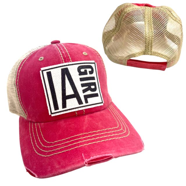 dkhandmade - Wholesale Trucker Hat - Women's - IOWA GIRL HATS4