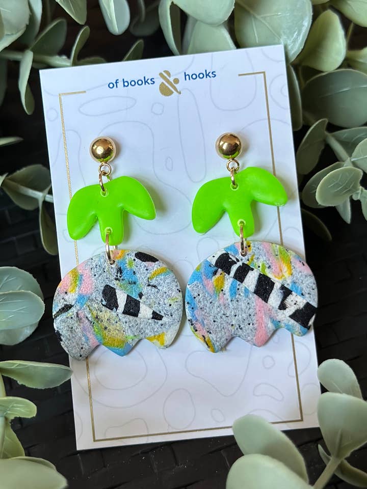 sadamo earrings | 01 for wholesale by of books & hooks