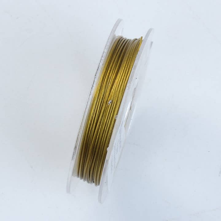 WG1-101-25G gouden kleurdraad 25 gauge voor wholesale door Bali Designs
