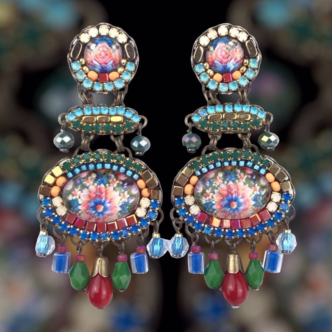 melizijewelry - Wholesale Dangle Earrings - Nomada crystal earrings3