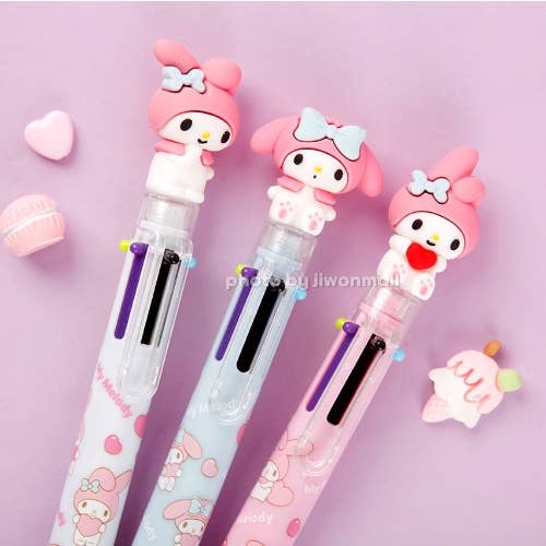BCZShop - Wholesale Pen - SANRIO FIGURE 6-COLOR BALLPOINT PEN - MY MELODY2