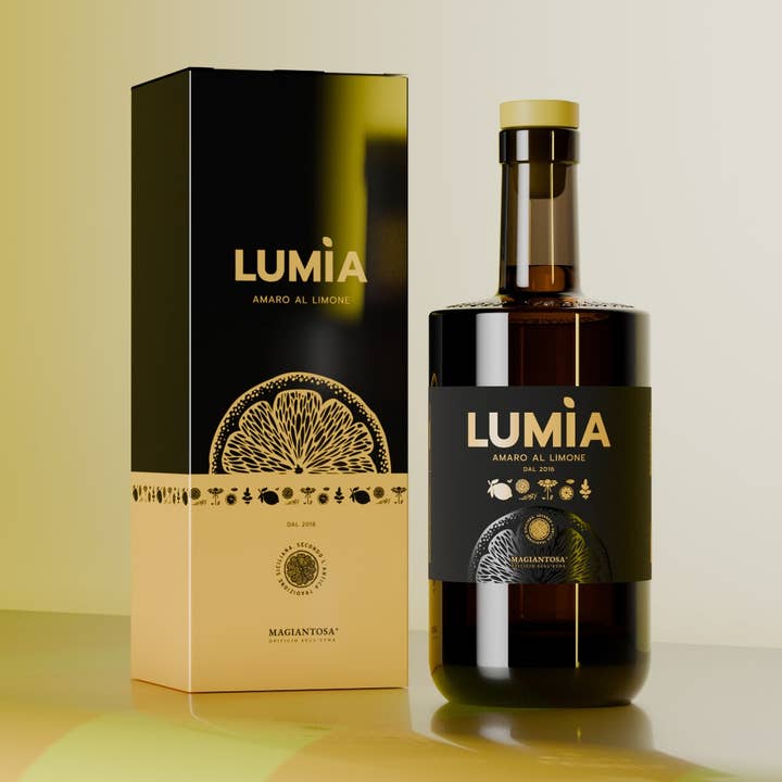 Magiantosa, Spirits Made in Sicily - Wholesale Liqueur - AMARO LUMIA1