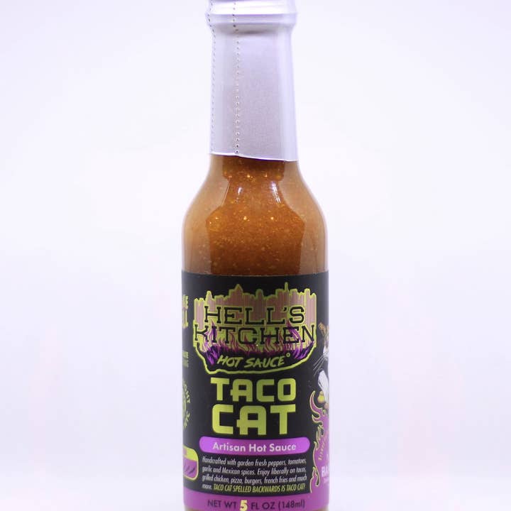 Hell's Kitchen Hot Sauce - Wholesale Hot Sauce - Taco Cat Case 5oz. Bottles