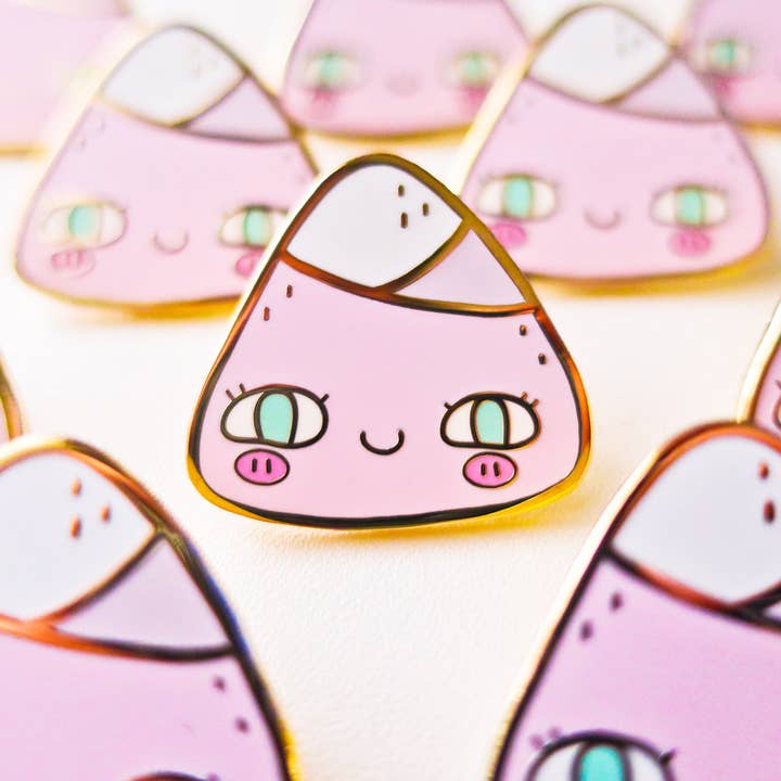 Shark City Slicker - Wholesale Lapel Pin/Button - Onigiri - Enamel Pin2