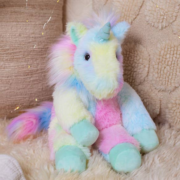 18 In. Oh So Soft Rainbow Unicorn for wholesale by Vermont Teddy Bear