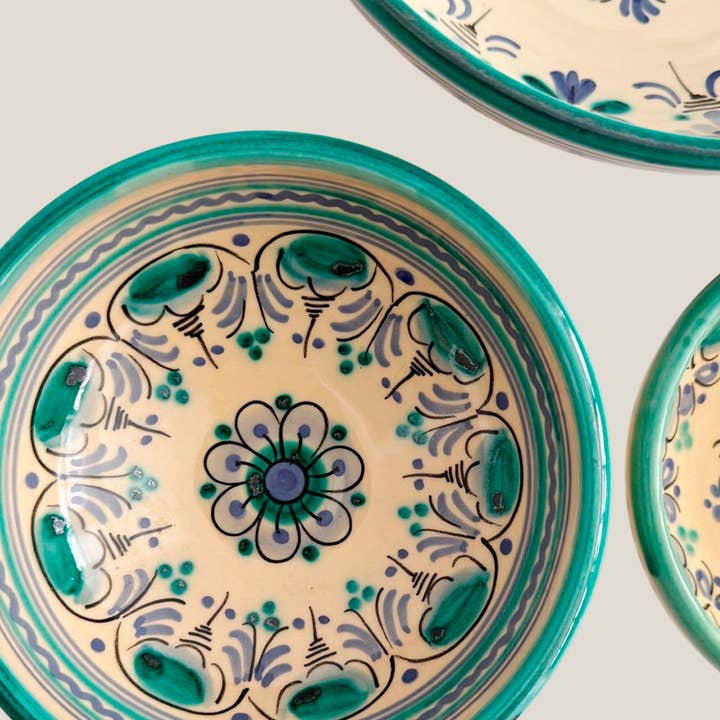 Eturel Madrid - Wholesale Decorative Plate/Dish/Bowl - Set of blue bridge ceramic bowls5