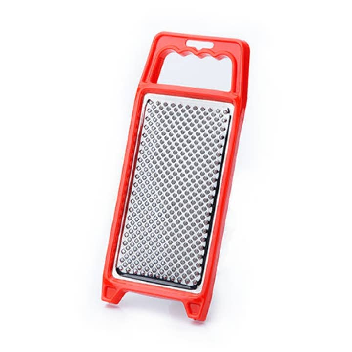 Käsereibe aus Stahl und Kunststoff - GRETA COLOR für den Großhandel von tomatto