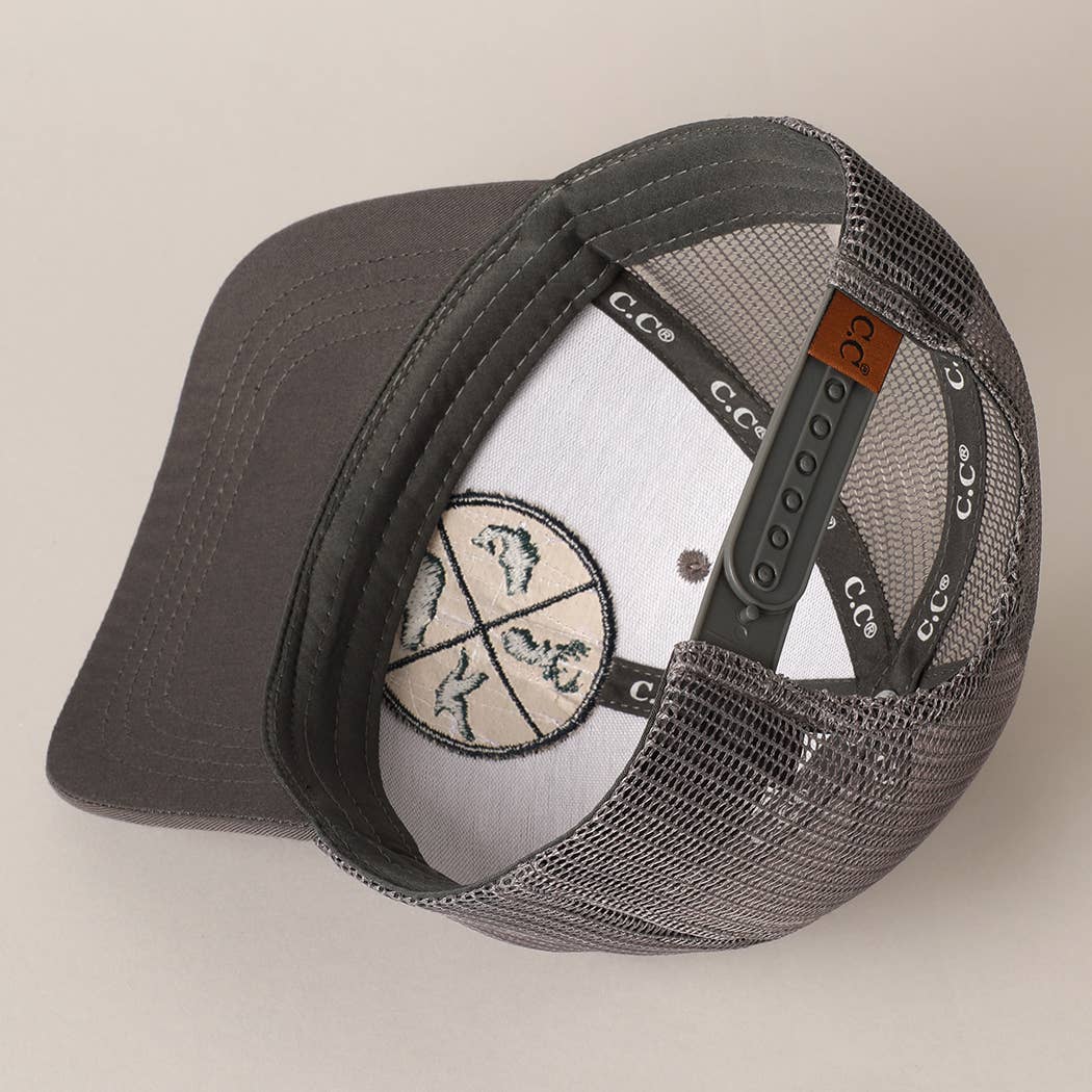 Fashion City - Wholesale Trucker pet - Heren - ANIMALS baseballpet met geborduurde patch voor heren met mesh-achterkant7