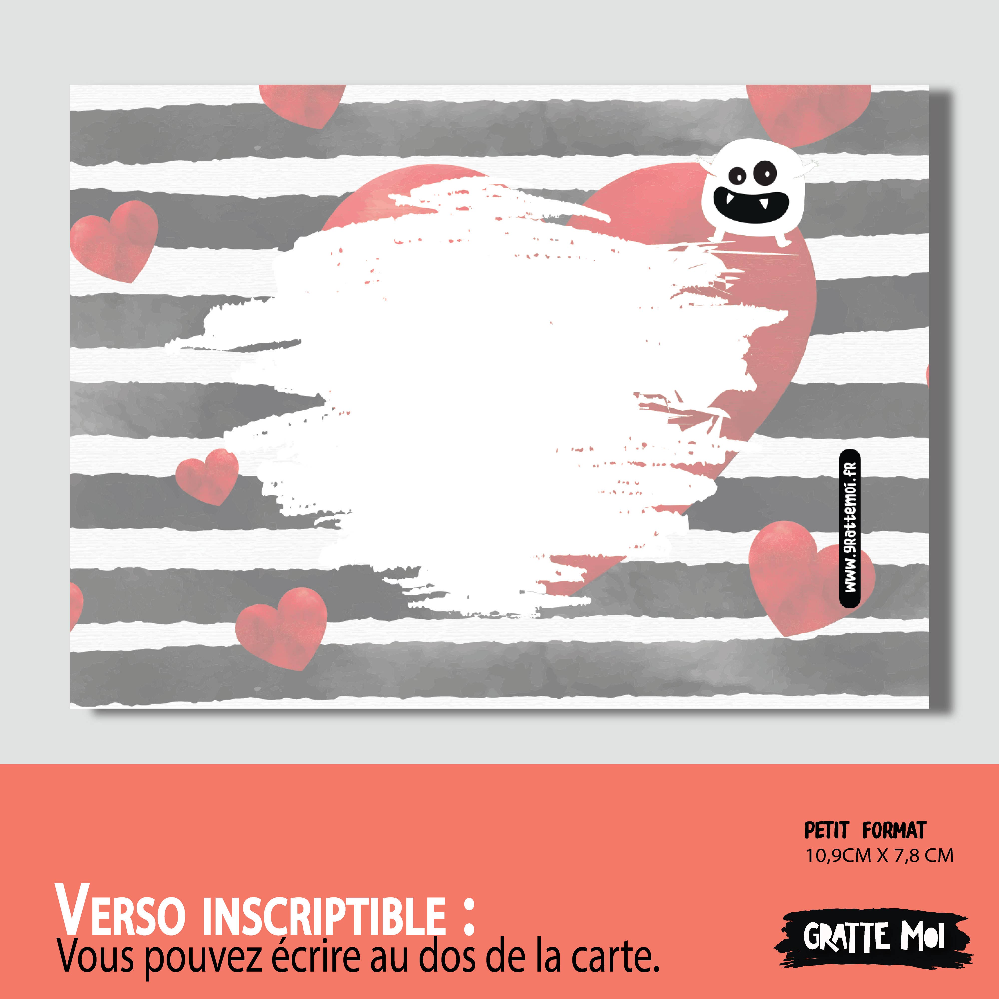 GRATTE MOI papeterie – wholesale Kortspel – Skrapspel för par – per enhet1