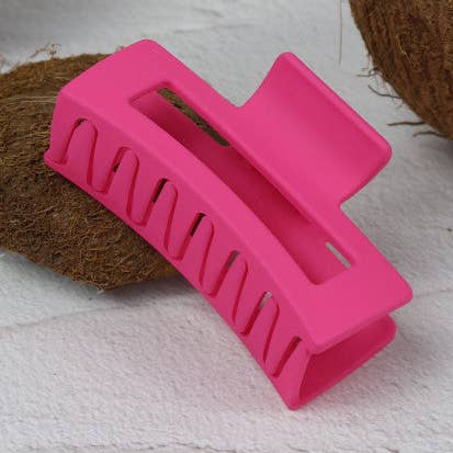 Nakoa The Label - Venta al por mayor Horquilla para el pelo - Mujer - Pinza con forma de garra, rectangular alargada, goma de mascar0