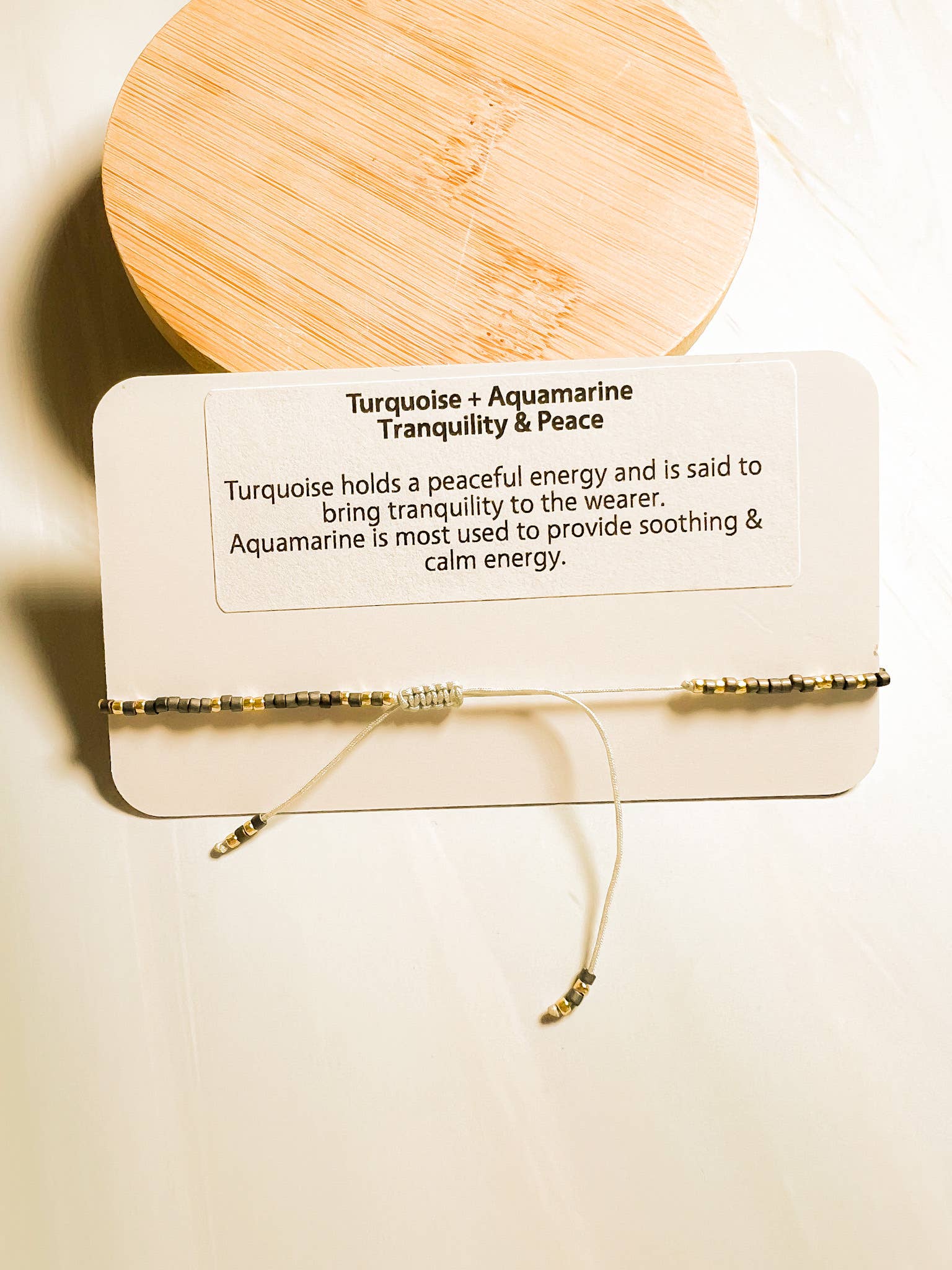 Santore Jewelry Company - Wholesale Beaded Bracelet - Lulu: Gemstone and Seed Bead Thread Bracelet - Adjustable6