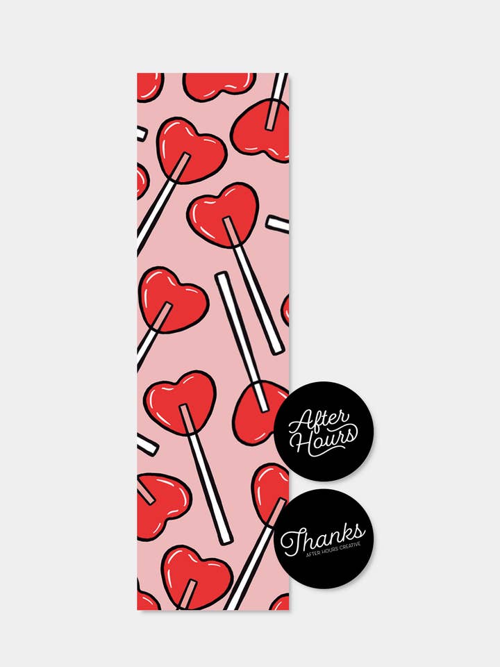Candy Hearts Bookmark for wholesale by After Hours Creative