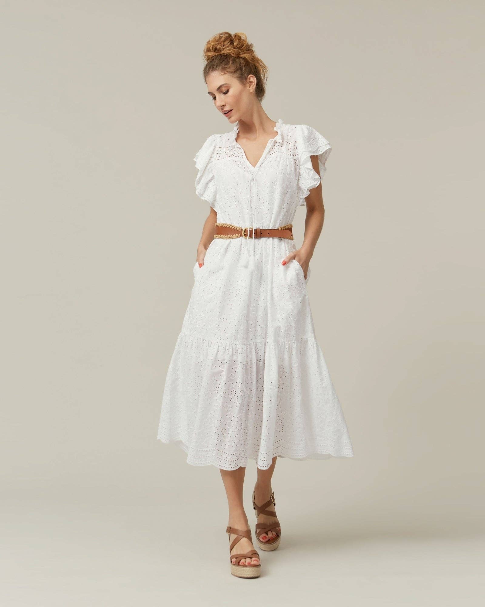 TAN BAYSWATER BELT for wholesale on Faire3