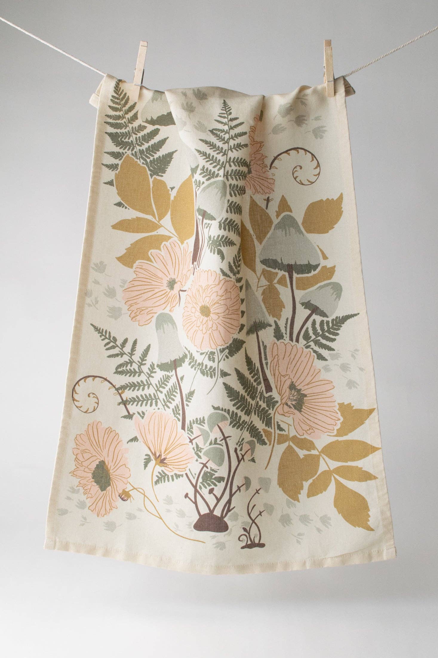 Flowerie – Toalha de chá por atacado – Pano de Cozinha Homebody | Chão da Floresta6