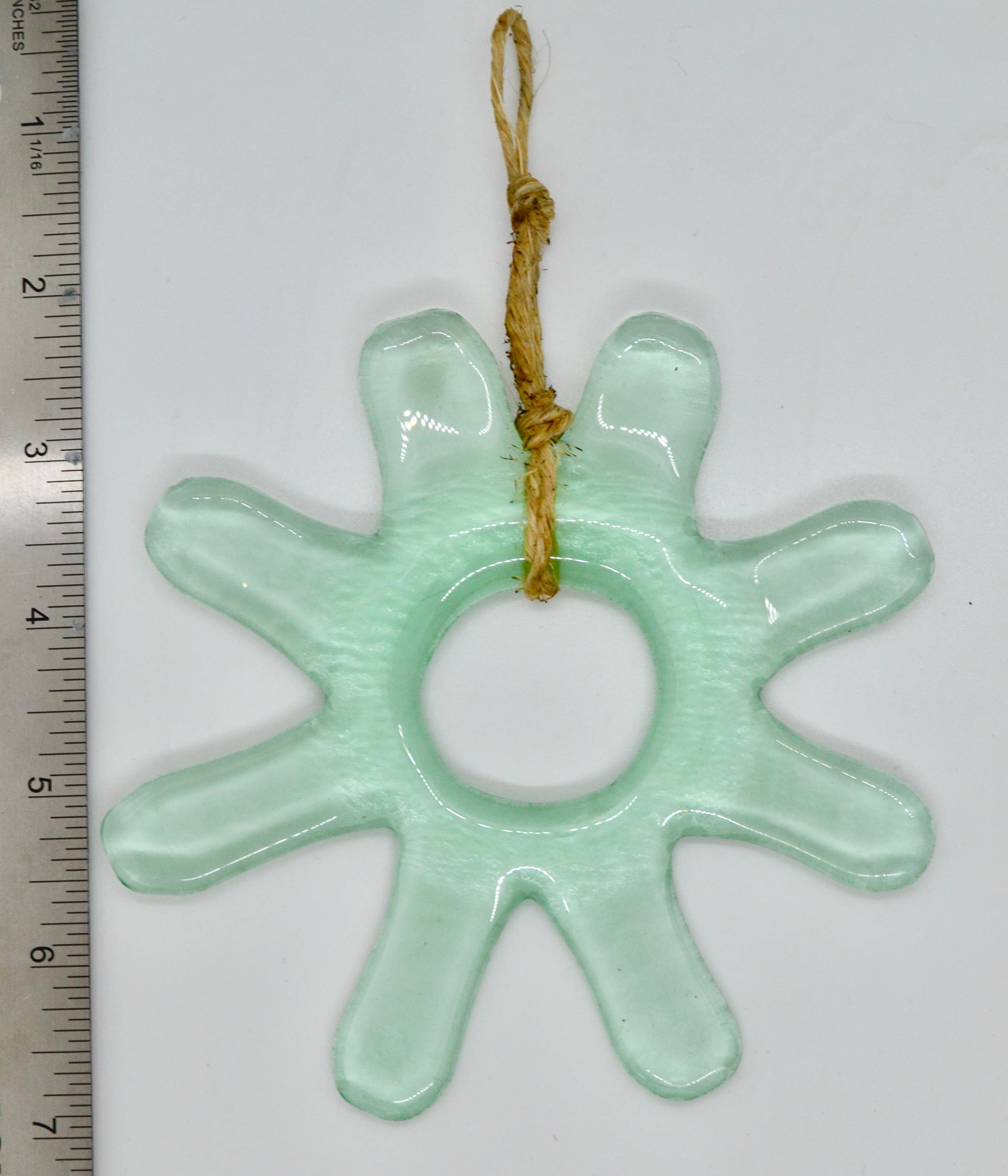 Hippie Glass - Vente Objets de décoration - Ornements floraux en verre recyclé Hippie Flower8