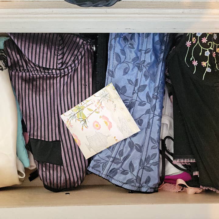 Chic Brico - Wholesale Sachet - Pearls & Lace Eucalyptus Scented Drawer, Closet & Car Sachets, Large Size 4" x 5", 3-Pack6