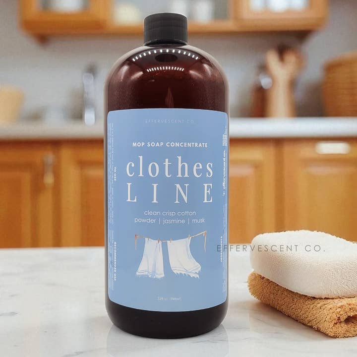 Clothesline | 32oz Mop Soap for wholesale by Effervescent Co.