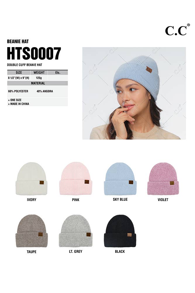 Hana - Vente Bonnet – femme - Bonnet C.C à double manchette8