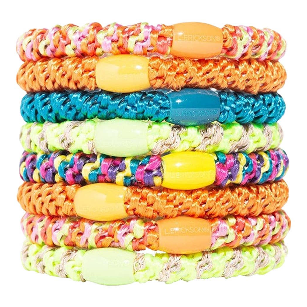 France Luxe/L. Erickson – Engroshandel Hårbånd - Dame – Grab & Go Hestehalebindere - Sæt med otte51