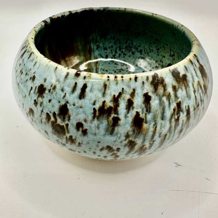 W.H.I.M. Pottery - Wholesale Decorative Plate/Dish/Bowl - Small turquoise bowls
