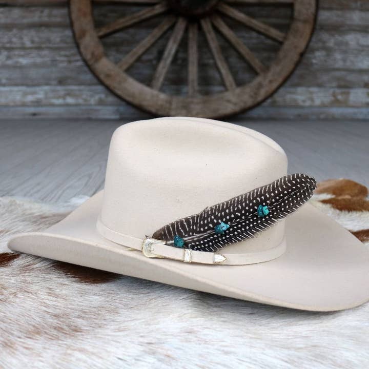 Willow Lane Hat Co. - Wholesale Hat Accessory - Women's - Turquoise Pheasant Hat Feather