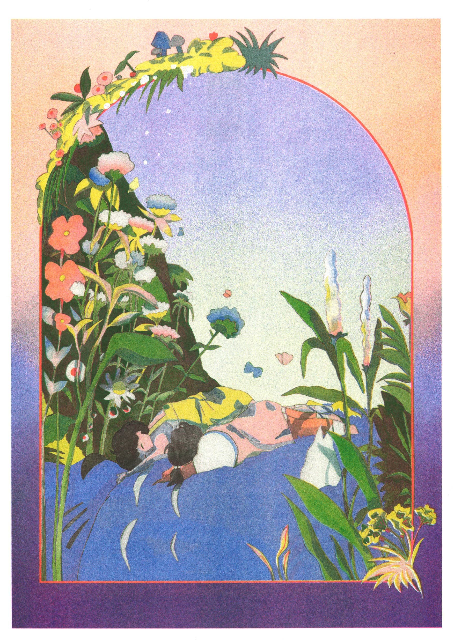 KIBLIND Atelier - Wholesale Art Print - A3 poster - Miyazaki/Totoro - Jeanne Saboureault1