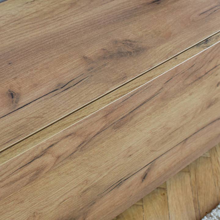 PLATAN ROOM - Wholesale Console Table - TV Cabinet TV Stand 105 cm Hanging or Standing Oak Gold6