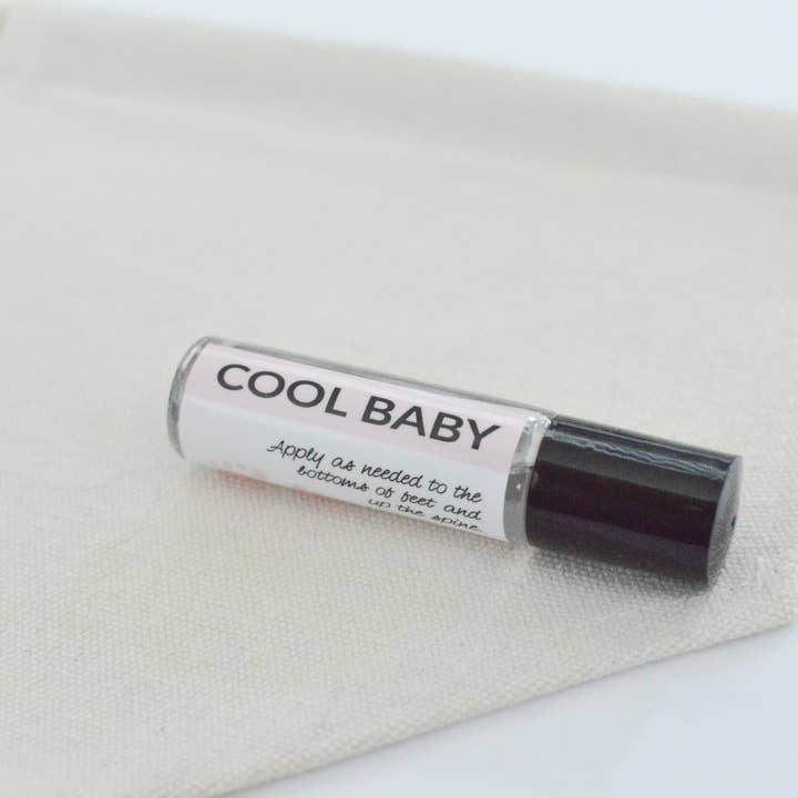 Rouleau d'Huile Essentielle Cool Baby pour la vente par Miss Moo Wellness
