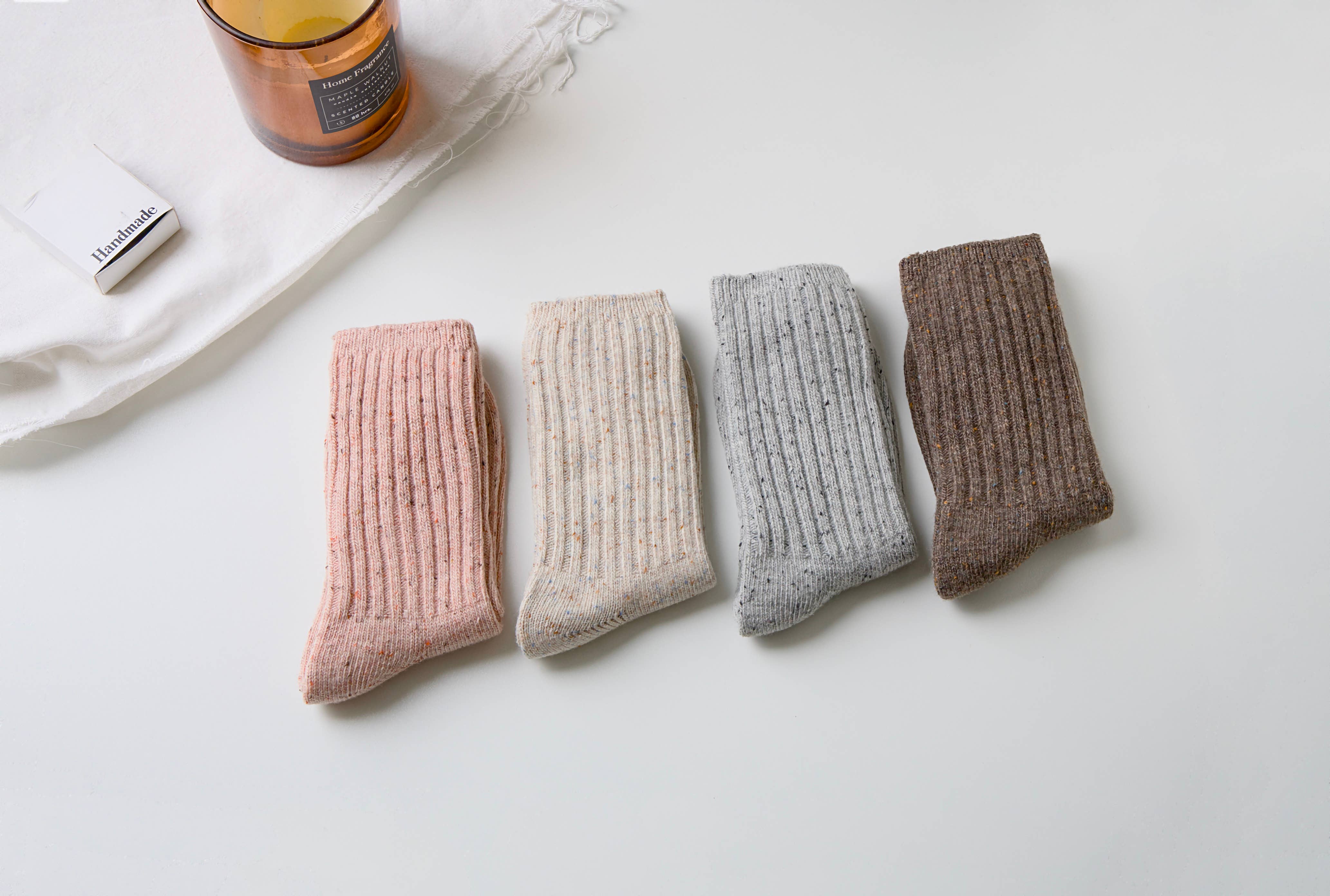 Happy Knits – wholesale Socks – Women's – Women’s Wool Blend Crew Socks – Warm & Cozy Winter Style15