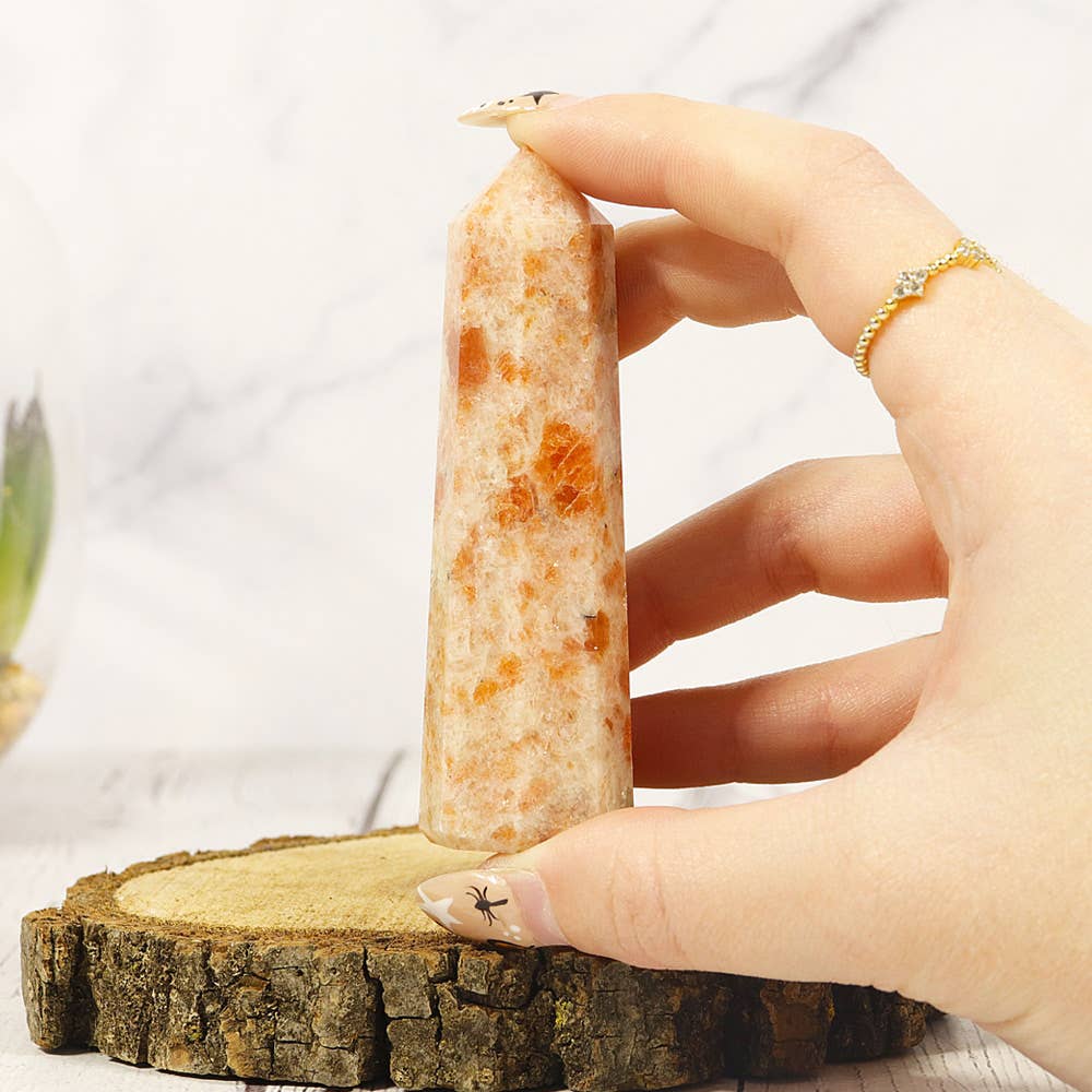 Natures Artifacts Inc - Wholesale Spiritual Stone/Crystal - Sunstone Point | Sunstone Crystal Generator4