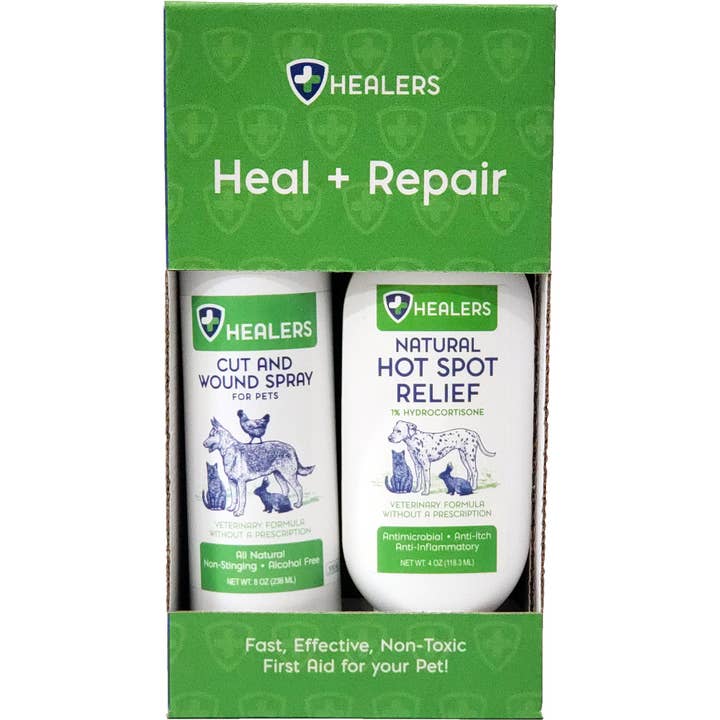 Healers PetCare - Wholesale Pet Spray - Dog - Healers Heal & Repair Kit