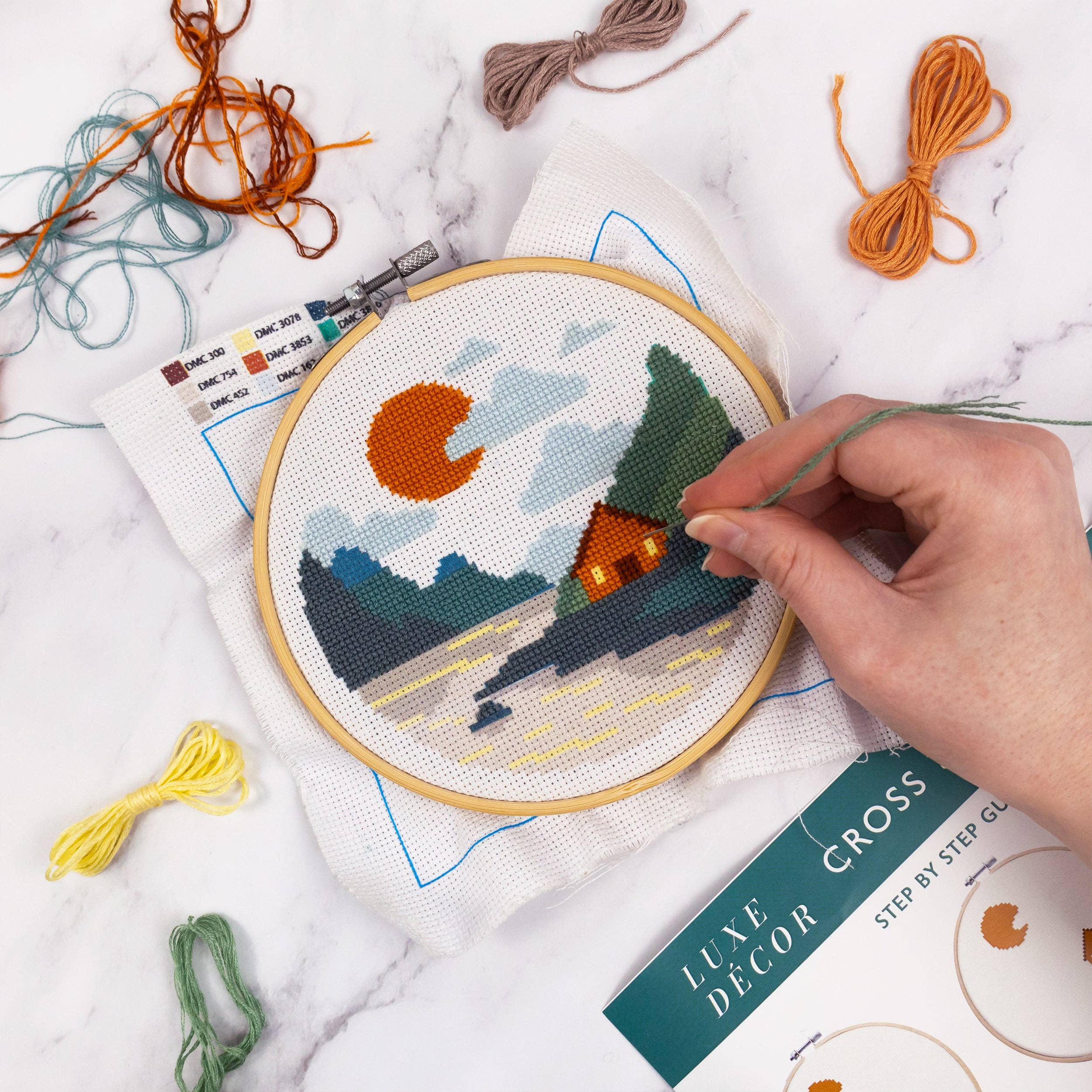 Robert Frederick Ltd - Wholesale Embroidery/Cross Stitch Supplies - Cross Stitch Kit – Adult Craft Set – Two Designs Included3