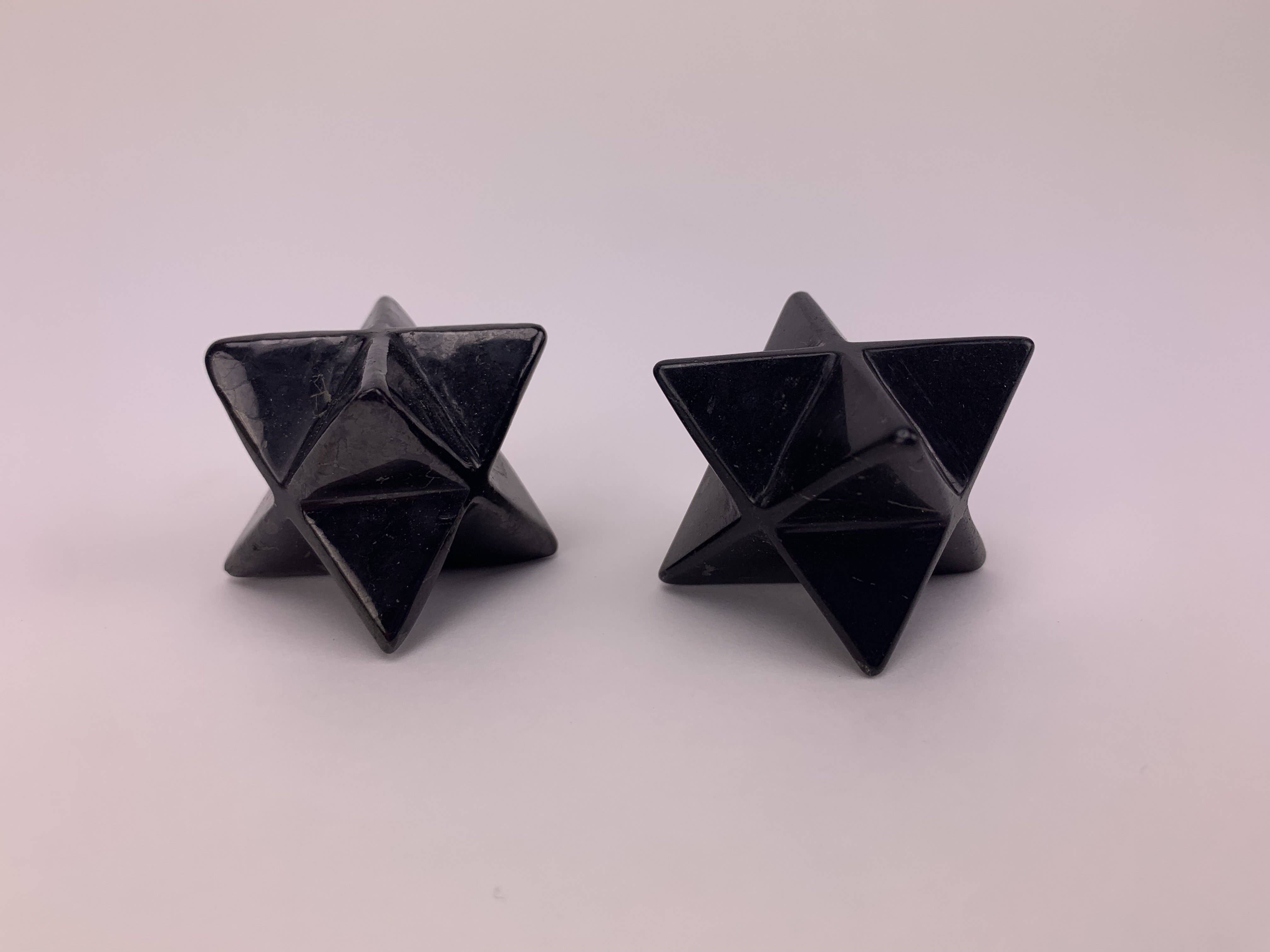 Pelham Grayson Rose - Wholesale Spiritual Stone/Crystal - Shungite Merkaba2