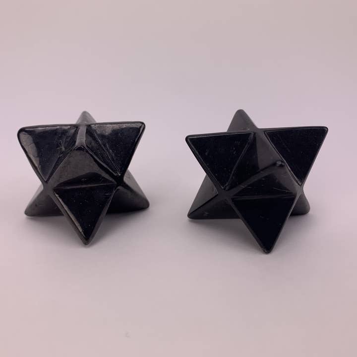 Pelham Grayson Rose - Wholesale Spiritual Stone/Crystal - Shungite Merkaba2